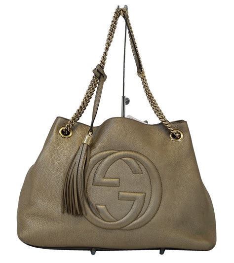 gucci metallic tote bag|genuine gucci tote bags.